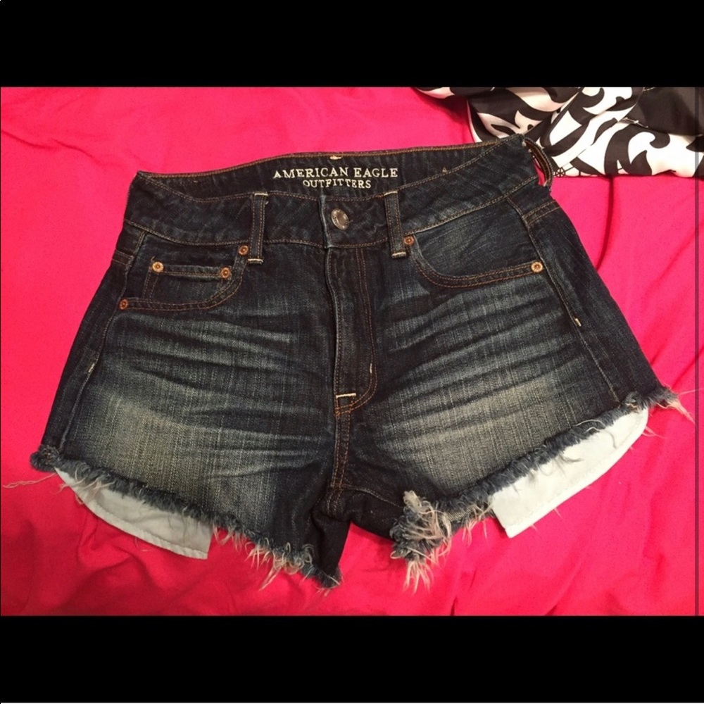 American eagle jean shorts!